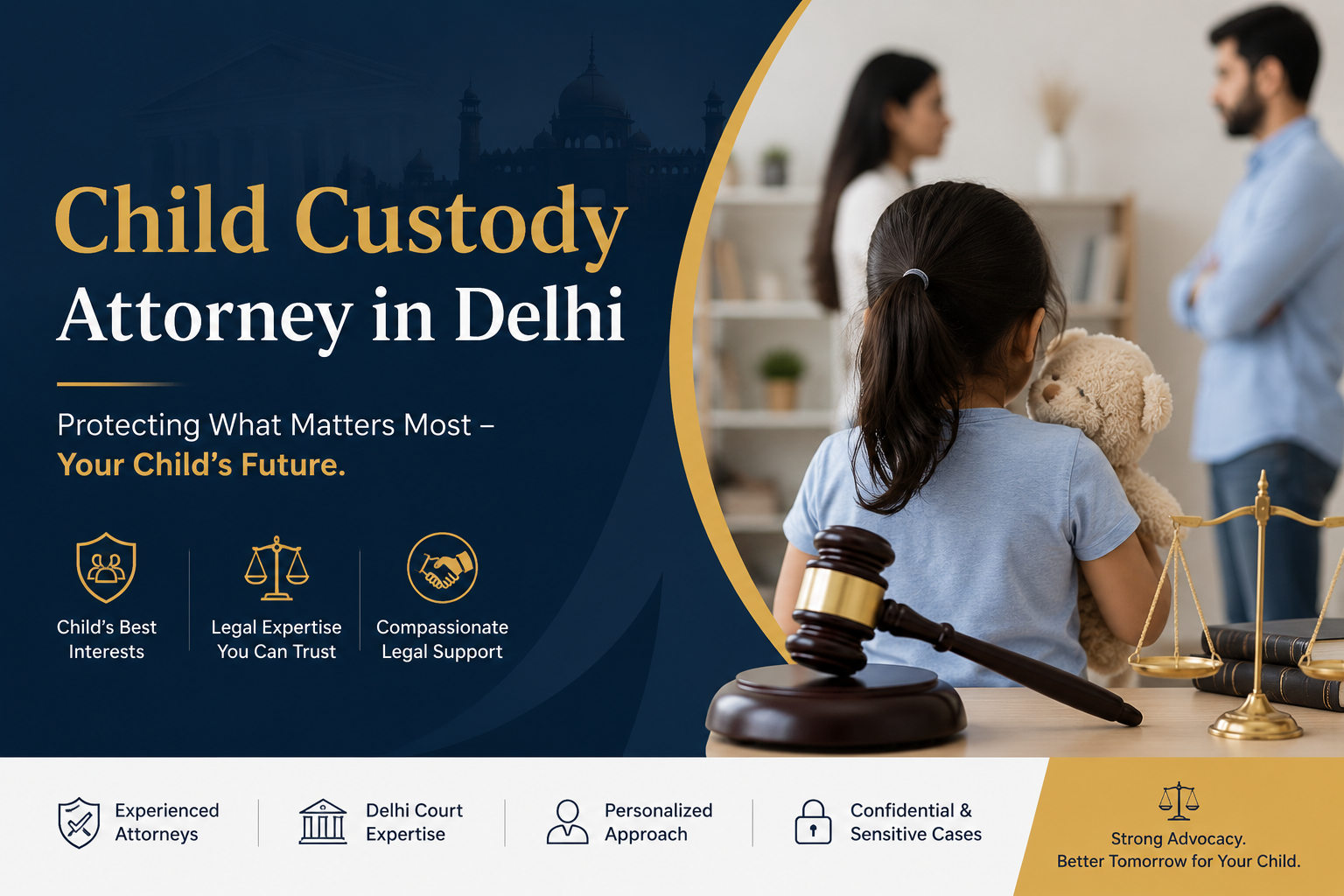 Child Custody Attorney in Delhi